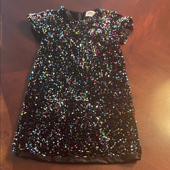 Lola & The Boys Multicolor Sequin Dress - Picture 1 of 3